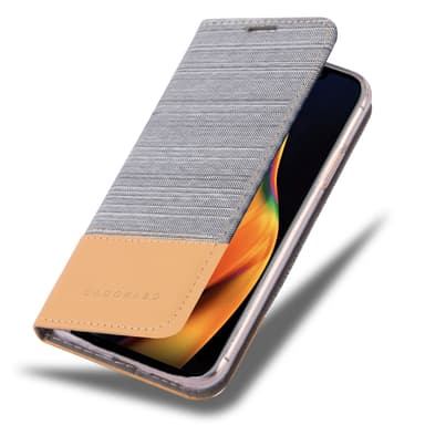 iPhone 13 PRO Plånboksfodral Skal (Grå)