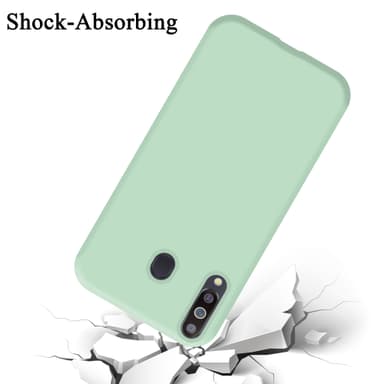 Samsung Galaxy M30 / A40s Skal Fodral Case (Grön)