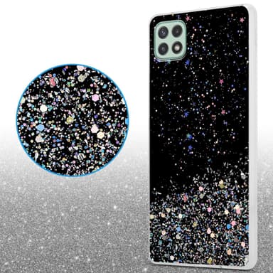 Samsung Galaxy A22 5G Skal Fodral Case (Svart)