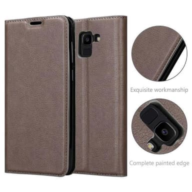 Samsung Galaxy J6 2018 Skal Fodral Case (Brun)