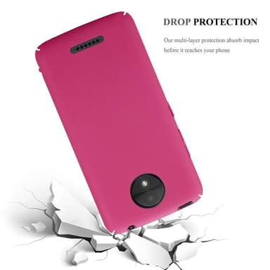 Motorola MOTO C PLUS Skal Fodral Case (Rosa)