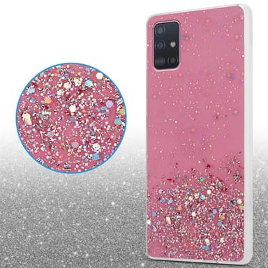 Samsung Galaxy A51 5G Skal Fodral Case (Rose)