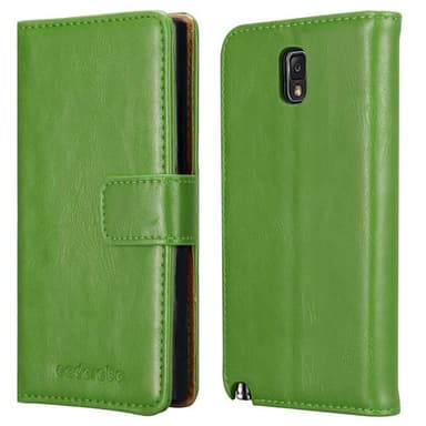 Samsung Galaxy NOTE 3 NEO Plånboksfodral Skal (Grön)