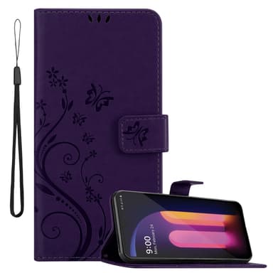 LG V60 ThinQ Plånboksfodral Skal (Lila)