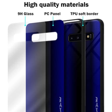 Samsung Galaxy S10 PLUS Skal Fodral Case (Lila)