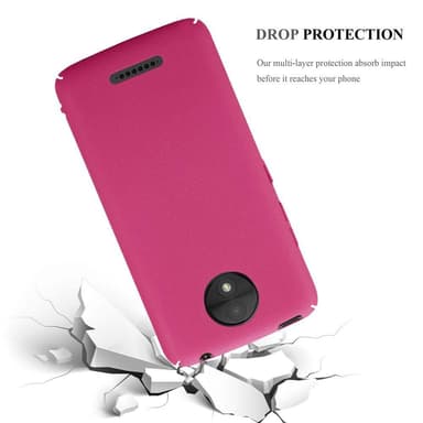 Motorola MOTO C PLUS Skal Fodral Case (Rosa)