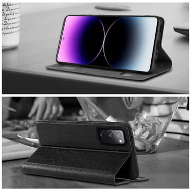 Samsung Galaxy S20 FE Plånboksfodral Skal (Svart)