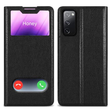 Samsung Galaxy S20 FE Plånboksfodral Skal (Svart)