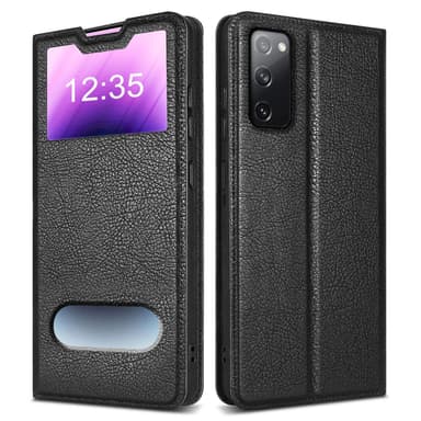 Samsung Galaxy S20 FE Plånboksfodral Skal (Svart)
