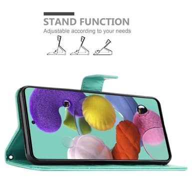 Samsung Galaxy A51 5G Plånboksfodral Skal (Turkos)