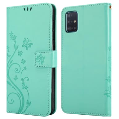 Samsung Galaxy A51 5G Plånboksfodral Skal (Turkos)