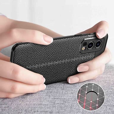 OnePlus Nord 2 5G Skal Fodral Case (Svart)