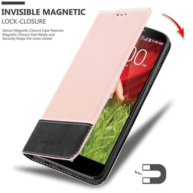 LG G2 Skal Fodral Case (Rosa)