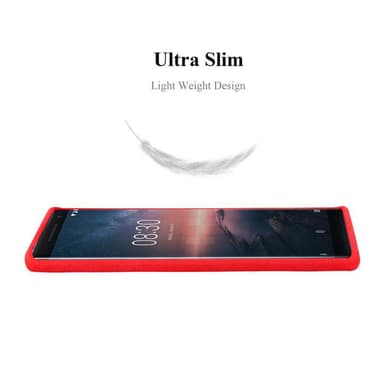Skal Nokia 8 Sirocco Fodral Case (Röd)