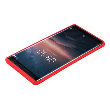 Skal Nokia 8 Sirocco Fodral Case (Röd)