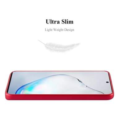 Skal Samsung Galaxy NOTE 10 PLUS Fodral Case (Röd)