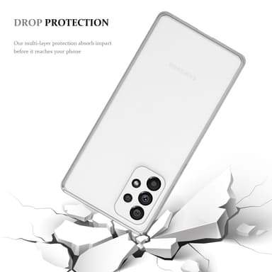 Samsung Galaxy A73 5G Skal Fodral Case (Transparent)