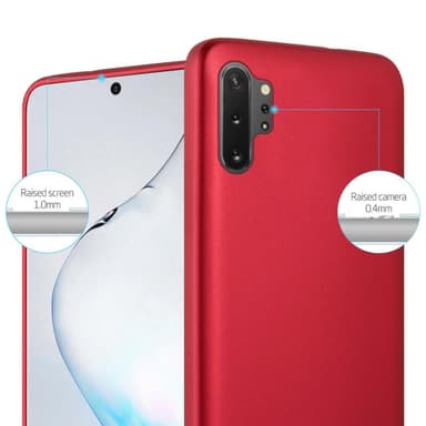 Skal Samsung Galaxy NOTE 10 PLUS Fodral Case (Röd)