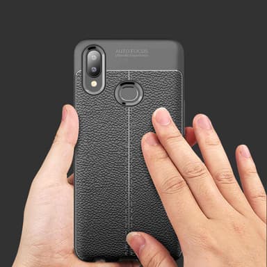 Samsung Galaxy A10s / M01s Skal Fodral Case (Svart)