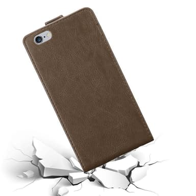 iPhone 6 PLUS / 6S PLUS Flipfodral Skal (Brun)