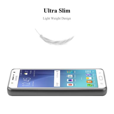 Skal Samsung Galaxy J7 2015 Fodral Case (Grå)