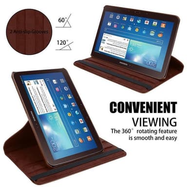 Skal Samsung Galaxy Tab 3 (10.1 tum) Fodral Case (Brun)