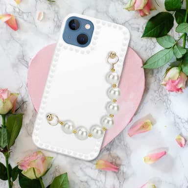 iPhone 13 Skal Fodral Case (Vit)