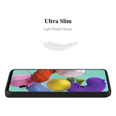 Skal Samsung Galaxy A51 5G Fodral Case (Svart)