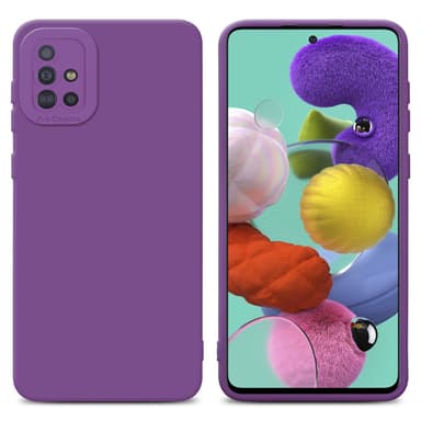 Samsung Galaxy A51 4G / M40s Skal Fodral Case (Lila)