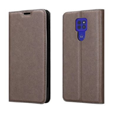 Motorola MOTO G9 PLAY Skal Fodral Case (Brun)