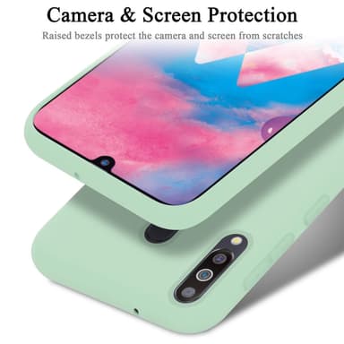 Samsung Galaxy M30 / A40s Skal Fodral Case (Grön)