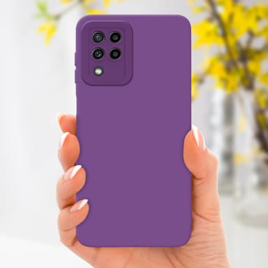Samsung Galaxy M22 / M32 4G Skal Fodral Case (Lila)