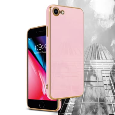 iPhone 7 / 7S / 8 / SE 2020 Skal Fodral Case (Rosa)