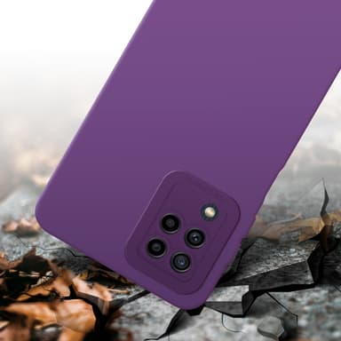 Samsung Galaxy M22 / M32 4G Skal Fodral Case (Lila)