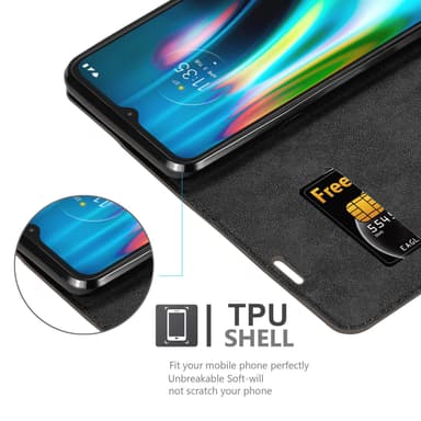 Motorola MOTO G9 PLAY Skal Fodral Case (Brun)