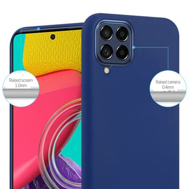 Skal Samsung Galaxy M53 5G Fodral Case (Blå)