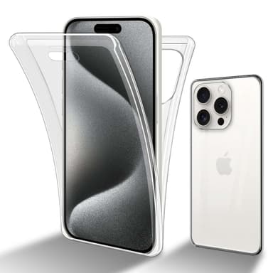 Skal iPhone 15 PRO Fodral Case (Genomskinlig)