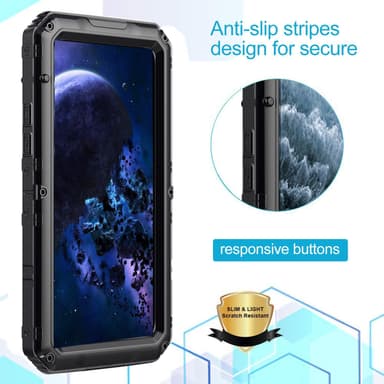 iPhone 11 PRO Skal Fodral Case (Svart)