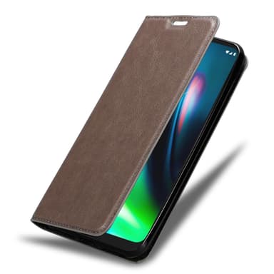 Motorola MOTO G9 PLAY Skal Fodral Case (Brun)