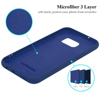 Samsung Galaxy S7 Skal Fodral Case (Blå)