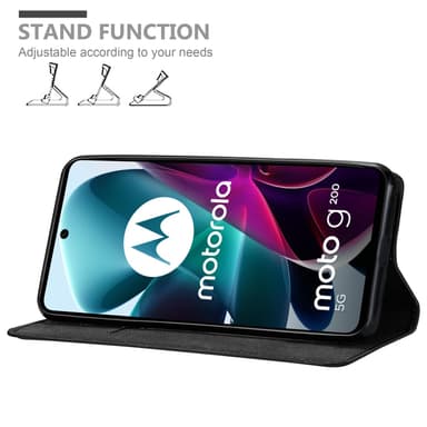 Motorola MOTO G200 5G Skal Fodral Case (Svart)