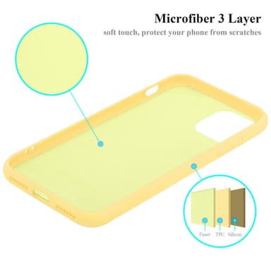 iPhone 11 PRO MAX Skal Fodral Case (Gul)