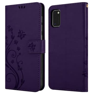 Samsung Galaxy A41 Plånboksfodral Skal (Lila)