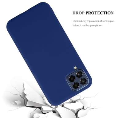 Skal Samsung Galaxy M53 5G Fodral Case (Blå)