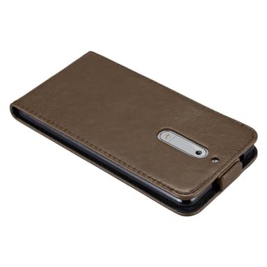 Nokia 5 2017 Flipfodral Skal (Brun)