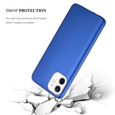 Skal iPhone 12 MINI Fodral Case (Blå)