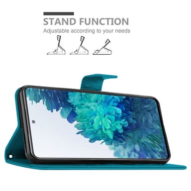 Samsung Galaxy S20 FE Plånboksfodral Skal (Blå)