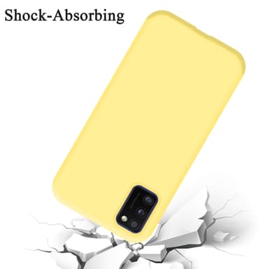 Samsung Galaxy A41 Skal Fodral Case (Gul)