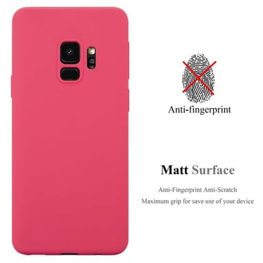 Skal Samsung Galaxy S9 Fodral Case (Röd)
