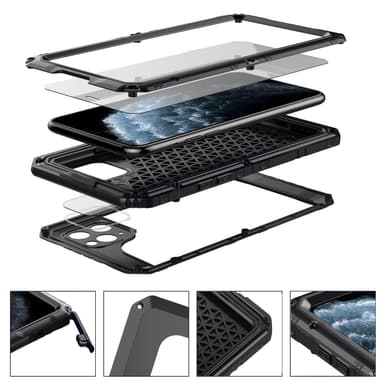 iPhone 11 PRO Skal Fodral Case (Svart)